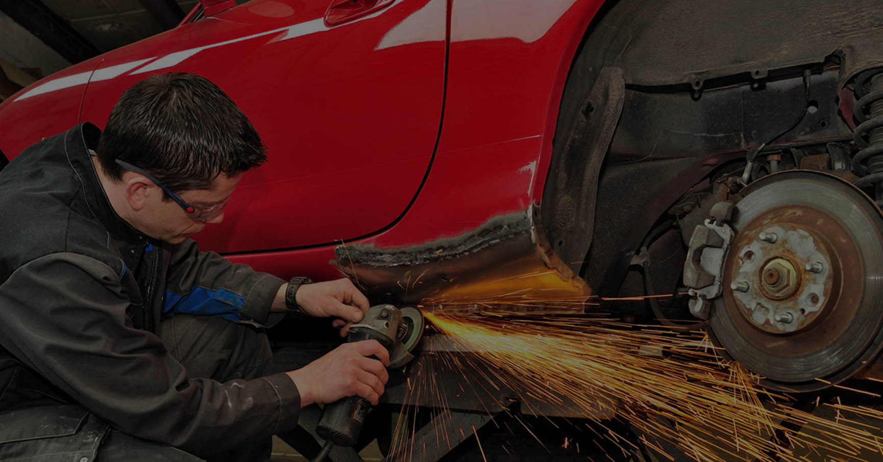 Slide tinichigerie auto